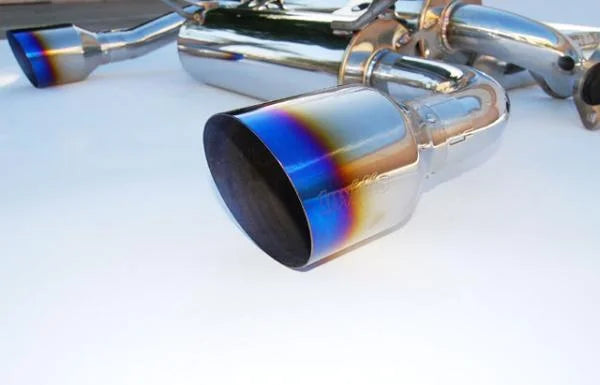 Invidia Gemini Single Layer Titanium Tip Cat-back Exhaust fits 2003-2006 INFINITI G35 - Main Product View