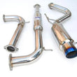 Load image into Gallery viewer, Invidia N1 Titanium Tip Cat-back Exhaust fits 2000-2005 Mitsubishi Eclipse - Detail View