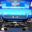 Load image into Gallery viewer, Invidia 11+ STI/WRX Sedan Only 76mm Q300 Stainless Steel Tip Cat-back Exhaust - Installation View