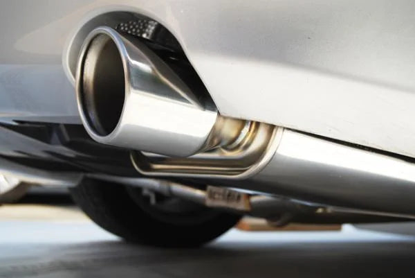 Invidia Q300 Axle-Back Exhaust fits 2006-2013 Lexus IS250 / IS350 - Side View