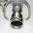 Load image into Gallery viewer, Invidia 08-09 WRX Sedan Q300 Dual Stainless Steel Tip Cat-back Exhaust - Side View