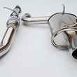 Load image into Gallery viewer, Invidia Q300 Rolled Stainless Steel Single Tip Cat-back Exhaust fits 2000-2009 Honda S2000 / 2008-2009 Honda S2000 CR - Ba...
