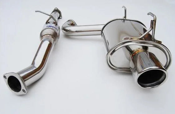 Invidia Q300 Rolled Stainless Steel Single Tip Cat-back Exhaust fits 2000-2009 Honda S2000 / 2008-2009 Honda S2000 CR - Ba...