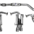 Load image into Gallery viewer, Invidia Q300 Single Layer Titanium Burnt Quad Tip Cat-Back Exhaust fits 2015+ Subaru STI 4DR - Main Product View