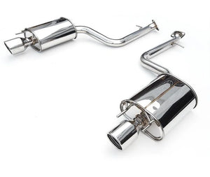 Invidia Q300 Titanium Tip Cat-back Exhaust w/ Rolled Ti Tips fits 1997-2001 Honda Prelude / 1997-2001 Honda Prelude Type SH