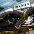 Load image into Gallery viewer, Invidia Q300 Twin Outlet Rolled Titanium Burnt Quad Tip Cat-Back Exhaust fits 2015-2016 Subaru WRX / WRX STI - Main Produc...