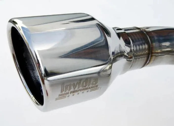 Invidia Subaru BRZ / Scion FRS Q300 w/ Rolled SS Tips Cat- Back Exhaust - Installation View