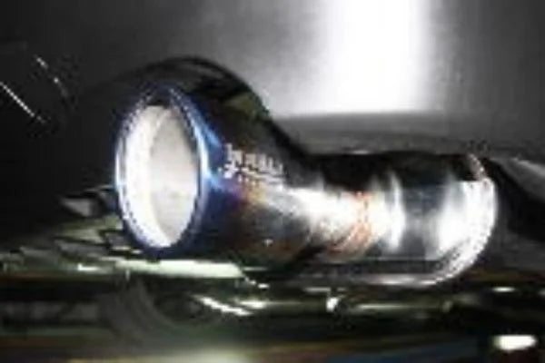 Invidia Q300 w/ Rolled Titanium Tips Axle-Back Exhaust fits 2014-2016 Lexus IS250 / IS350 - Detail View