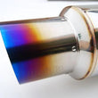 Load image into Gallery viewer, Invidia RACING Titanium Tip Cat-back Exhaust fits 2008 Mitsubishi Lancer / 2010-2015 Mitsubishi Lancer - Side View