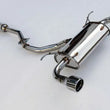 Load image into Gallery viewer, Invidia Subaru BRZ / Scion FRS Q300 w/ Rolled SS Tips Cat- Back Exhaust - Side View