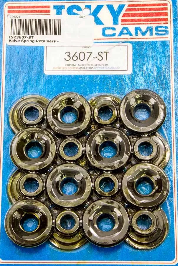 Iskenderian 7 Deg. Steel Retainers 275ST