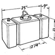 Load image into Gallery viewer, JAZ Products 10-Gallon C/T Fuel Cell 200-010-01