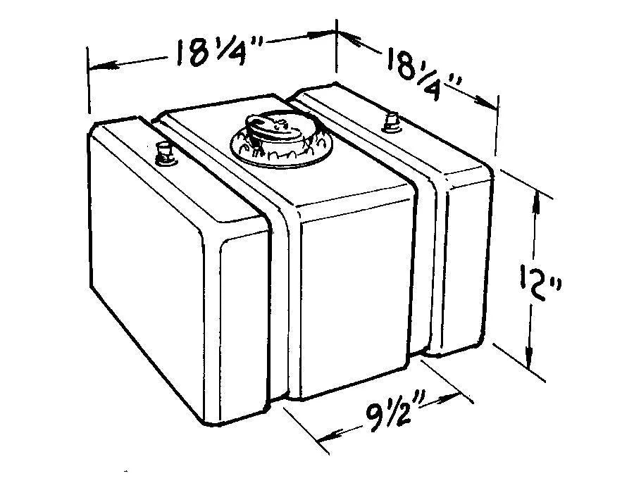 JAZ Products 16-Gallon C/T Fuel Cell 200-116-01