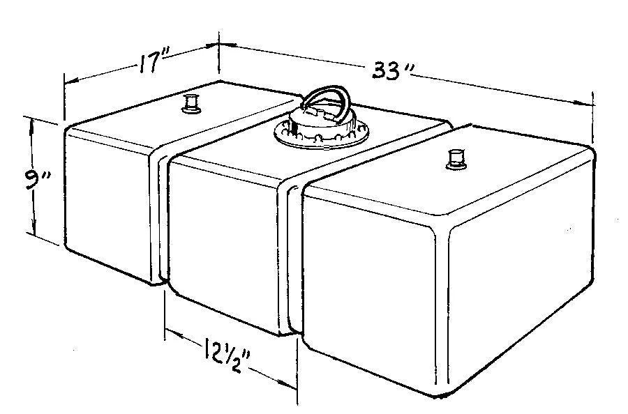 JAZ Products 22-Gallon C/T Fuel Cell 200-122-01