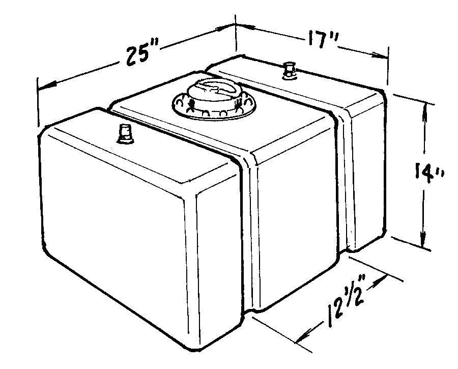 JAZ Products 22-Gallon C/T Fuel Cell 200-222-01