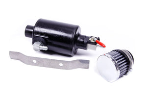 JAZ Products Black Mini Breather Tank w/1/4in Fittings 605-325-01