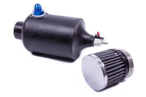 JAZ Products Breather Tank w/-8an Fitting - Black 605-825-01