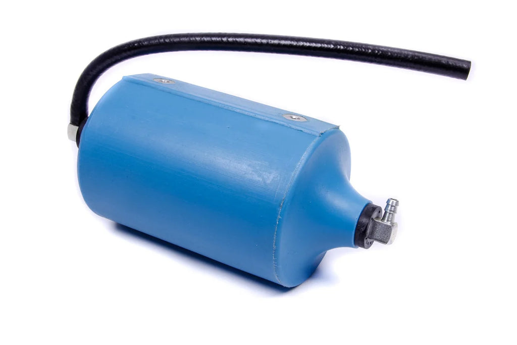 JAZ Products Radiator Recovery Tank- Blue 602-025-11