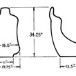 Load image into Gallery viewer, JAZ Products Turbo Pro Seat 100-150-01