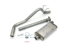 Load image into Gallery viewer, JBA 00-04 Toyota Tacoma (Xtra Cab) 3.4L 409SS Pass Side Single Exit Cat-Back Exhaust - Side View