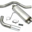 Load image into Gallery viewer, JBA 00-06 Chevrolet Avalanche/Suburban 6.0L/8.1L 409SS Pass Side Single Exit Cat-Back Exhaust - Main Product View