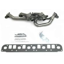 Load image into Gallery viewer, JBA 00-06 Jeep 4.0L 1-1/2in Primary Raw 409SS Cat4Ward Header - Main Product View