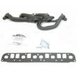 Load image into Gallery viewer, JBA 00-06 Jeep Wrangler 4.0L 1-1/2in Primary Ti Ctd Cat4Ward Header - Side View