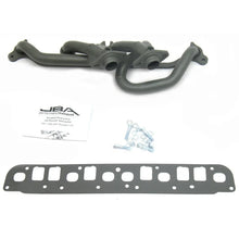 Load image into Gallery viewer, JBA 00-06 Jeep Wrangler 4.0L 1-1/2in Primary Ti Ctd Cat4Ward Header - Side View