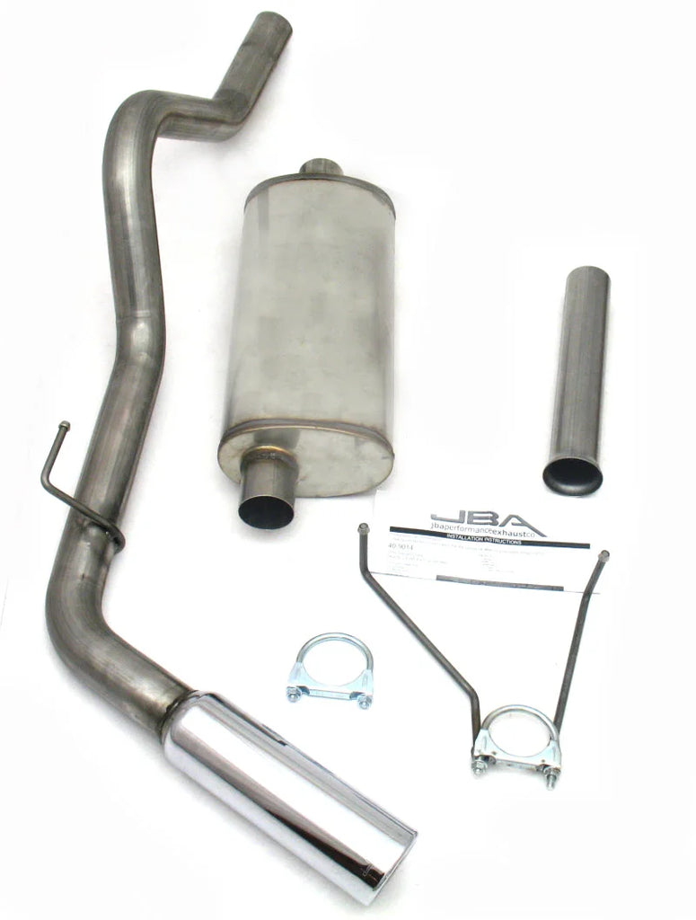JBA 00-06 Toyota Tundra 4.7L 409SS Pass Side Single Exit Cat-Back Exhaust - Main Product View