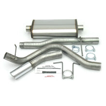 Load image into Gallery viewer, JBA 01-03 Ford F-150 Super Crew 4.6L/5.4L 409SS Pass Side Single Exit Cat-Back Exhaust - Main Product View
