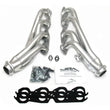 Load image into Gallery viewer, JBA 01-03 Gm Truck 8.1L BBC w/o EGR/A.I.R. 1-3/4in Primary Silver Ctd Cat4Ward Header - Main Product View