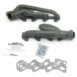 Load image into Gallery viewer, JBA 02-03 Dodge RAM 4.7L PowerTech 1-1/2in Primary Ti Ctd Cat4Ward Header - Side View
