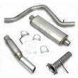 Load image into Gallery viewer, JBA 02-06 Chevrolet Trail Blazer 4.2L 409SS Single Rear Exit Cat-Back Exhaust - Side View