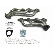 Load image into Gallery viewer, JBA 02-13 GM Truck 4.8L/5.3L LS Raw 409 Cat4Ward Header - Side View