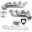 Load image into Gallery viewer, JBA 02-13 GM Truck 4.8L/5.3L LS Silver Ctd Cat4Ward Header - Main Product View