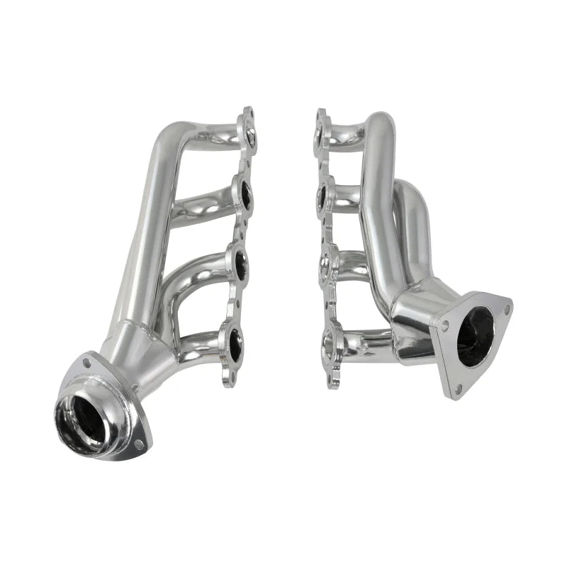 JBA 02-13 GM Truck 4.8L/5.3L LS Silver Ctd Cat4Ward Header - Additional View 5