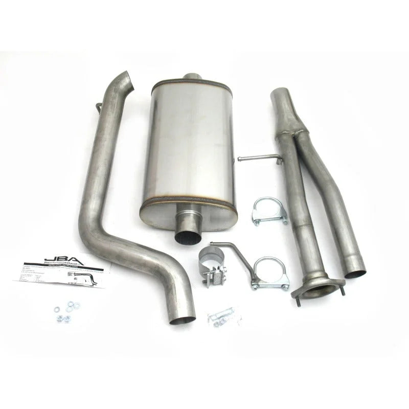 JBA 03-06 Hummer H2 6.0L 409SS Single Rear Exit Cat-Back Exhaust - Main Product View