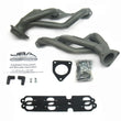 Load image into Gallery viewer, JBA 03-13 GM Truck 4.3L V6 1-1/2in Primary Ti Ctd Cat4Ward Header - Side View