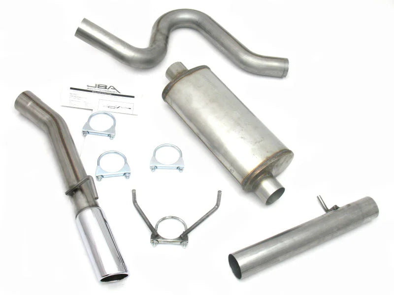 JBA 04-05 Dodge Durango 4.7/5.7L 409SS Pass Side Single Exit Cat-Back Exhaust - Side View
