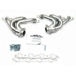 Load image into Gallery viewer, JBA 04-06 Pontiac GTO 5.7/6.0L LS 1-5/8in Primary Silver Ctd Cat4Ward Header - Side View