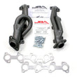 Load image into Gallery viewer, JBA 04-07 Dodge Dakota 4.7L PowerTech 1-1/2in Primary Ti Ctd Cat4Ward Header - Side View