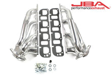Load image into Gallery viewer, JBA 04-08 Chrysler 5.7L HEMI 1-3/4in Primary Silver Ctd Cat4Ward Header - Side View