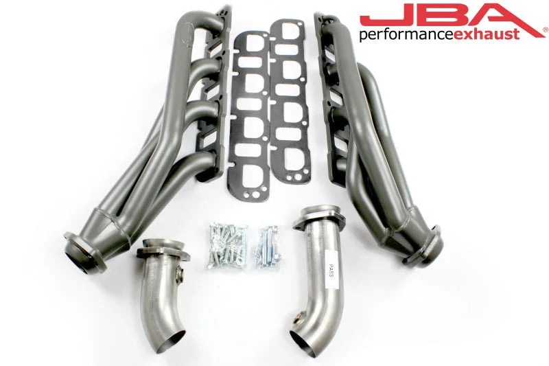 JBA 04-08 Dodge Durango 5.7L HEMI 1-5/8in Primary Ti Ctd Cat4Ward Header - Main Product View