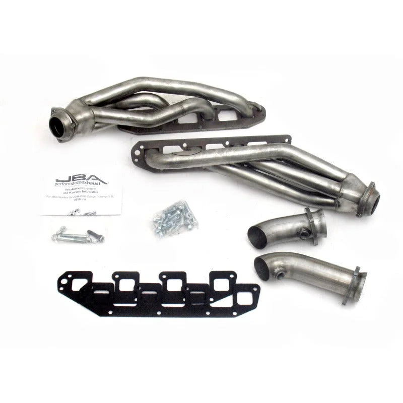 JBA 04-08 Durango 5.7L HEMI 1-5/8in Primary Raw 409SS Cat4Ward Header - Main Product View