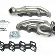 Load image into Gallery viewer, JBA 04-08 Ford F-150 4.6L 2V 1-1/2in Primary Raw 409SS Cat4Ward Header - Side View