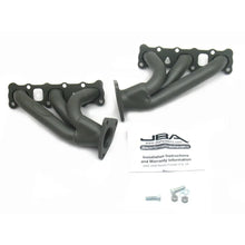 Load image into Gallery viewer, JBA 04-15 Nissan 4.0L V6 1-5/8in Primary Ti Ctd Cat4Ward Header - Side View