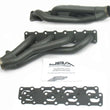 Load image into Gallery viewer, JBA 04-15 Nissan 5.6L VK56DE Oval Port 1-5/8in Primary Ti Ctd Cat4Ward Header - Main Product View