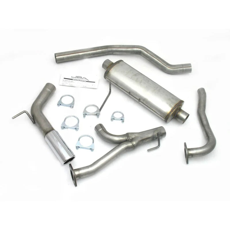 JBA 04-15 Nissan Armada 5.6L 409SS Pass Side Single Exit Cat-Back Exhaust - Side View