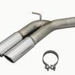 Load image into Gallery viewer, JBA 04-20 Nissan Titan 5.6L 304SS Pass Side Dual Exit Tip Upgrade (For 40-1400/1401)