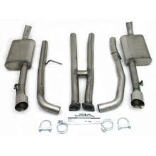 Load image into Gallery viewer, JBA 05-06 Pontiac GTO 6.0L 409SS Dual Rear Exit Cat-Back Exhaust - Main Product View